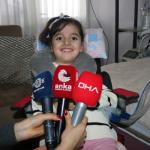 ADIYAMAN (PERRE) - Şeriban ÖZÇAKMAK-Sibel TURAN - Adıyaman'ın Gölbaşı ilçesinde yaşayan SMA Tip-1 hastası 10 yaşındaki İkranur Alsat'ın Dubai'de uygulanacak gen tedavisi için başlatılan Adıyaman Valiliği onaylı yardım ka...