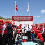 ŞIRNAK (PHA) - Gülbahar SÜNGÜ – Türkiye Büyük Millet Meclisi (TBMM) Başkanı Numan Kurtulmuş, Enerji ve Tabii Kaynaklar Bakanı Alparslan Bayraktar ile birlikte AK Parti, CHP, MHP ve HÜDA-PAR’dan milletvekillerinin yer ald...