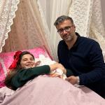 ADIYAMAN (PERRE) - (Berfin GÜRBÜZ) - Adıyaman Eğitim ve Araştırma Hastanesi'nde 2026 yılının ilk bebeği dünyaya geldi.