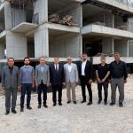 ADIYAMAN (PERRE) - Şeriban ÖZÇAKMAK - Adıyaman Üniversitesi'nde yapımı süren 56 dairelik personel lojmanlarında incelemelerde bulunuldu.