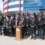 ADIYAMAN (PERRE) - (Sibel TURAN) - Adıyaman Barosu, İsrail Parlamentosu tarafından kabul edilen ve kamuoyunda "idam yasası" olarak anılan düzenlemeye tepki gösterdi.