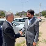ADIYAMAN (PHA) - Kurban Bayramı dolayısıyla Memur-Sen Adıyaman İl Temsilciliği’ni ziyaret eden AK Parti Adıyaman Milletvekili ve Genel Merkez Teşkilat Başkan Yardımcısı Av.