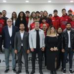 ADIYAMAN (PERRE) - Berfin GÜRBÜZ-Sibel TURAN - Adıyaman'da genç sporculara yönelik düzenlenen "Hukuki Farkındalık Paneli"nde uzman avukatlar, siber suçlar, IBAN dolandırıcılığı, dijital güvenlik ve siber zorbalık konular...