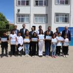 ADIYAMAN (PHA) - Sağlık Bakanlığı ve Milli Eğitim Bakanlıkları arasında imzalanan protokolle başlatılan "Sağlıklı Çocuk, Sağlıklı Gelecek" programının Adıyaman’daki ilk saha uygulaması Kahta Mevlâna İlköğretim Okulu'nda...