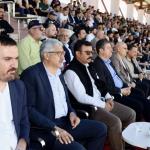 ADIYAMAN (PERRE) - Sibel TURAN-Adıyaman Üniversitesi Stadyumu'nda oynanan Bölgesel Amatör Lig baraj maçında Kahta 02 Spor, Adıyaman Belediyespor'u 2-0 mağlup ederek BAL'daki yerini korudu.
