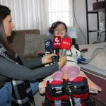 ADIYAMAN (PERRE) - Şeriban ÖZÇAKMAK-Sibel TURAN - Adıyaman'ın Gölbaşı ilçesinde yaşayan SMA Tip-1 hastası 10 yaşındaki İkranur Alsat'ın Dubai'de uygulanacak gen tedavisi için başlatılan Adıyaman Valiliği onaylı yardım ka...