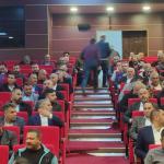 ADIYAMAN (PERRE) - (Berfin GÜRBÜZ) - Adıyaman Esnaf ve Sanatkarlar Odaları Birliği (AESOB) Başkanlığı seçimi, ATSO Kongre Salonu'nda tamamlandı.