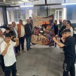 UŞAK (PERRE) - Berfin GÜRBÜZ - 2025-2026 Eğitim ve Öğretim Yılı Okul Sporları Muaythai Yıldızlar Türkiye Şampiyonası kapsamında Uşak'a giden Besni, Adıyaman ve Kahta sporcu kafilesi, Uşak Besnililer Kültür ve Dayanışma D...