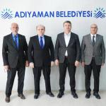 ADIYAMAN (PERRE) - Şeriban ÖZÇAKMAK - Adıyaman Belediye Başkanı Abdurrahman Tutdere, Sanayi ve Teknoloji İl Müdürü Aydın Çavana ile Alman Uluslararası İş Birliği Kurumu (GIZ) heyetini ağırladı.