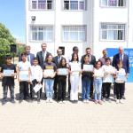 ADIYAMAN (PHA) - Sağlık Bakanlığı ve Milli Eğitim Bakanlıkları arasında imzalanan protokolle başlatılan "Sağlıklı Çocuk, Sağlıklı Gelecek" programının Adıyaman’daki ilk saha uygulaması Kahta Mevlâna İlköğretim Okulu'nda...