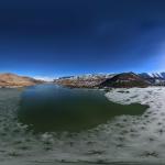 ADIYAMAN (PERRE) - Musa GÜRBÜZ - Adıyaman'ın Çelikhan ilçesinde kış aylarında donan Çat Barajı Gölü'nde, havaların ısınmasıyla birlikte buz tabakasının çözülmeye başlaması sonucu "aneiforma" olarak adlandırılan dikkat çe...