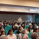 ADIYAMAN (PERRE) - Şeriban ÖZÇAKMAK - Kahta Mustafa Yardımcı Anadolu Lisesi'nde düzenlenen programda Kahta Belediye Başkanı Mehmet Can Hallaç, öğrencilere tecrübe ve hedef belirleme üzerine tavsiyelerde bulundu.