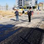 ADIYAMAN (PERRE) - Şeriban ÖZÇAKMAK - Adıyaman Belediyesi, Sinop Belediyesi'nin gönderdiği sathi kaplama aracıyla Altınşehir bölgesindeki yol yenileme çalışmalarını hızlandırdı.