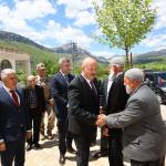 ADIYAMAN (PERRE) - Sibel TURAN- Adıyaman Valisi Abdullah Küçük göreve başlamasının ardından Adıyaman genelinde ziyaretlerini sürdürüyor.