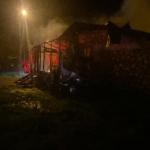 ADIYAMAN (PERRE) - Sibel TURAN-Adıyaman merkeze bağlı Akpınar Köyünde sağlık ocağına ait kanser tarama aracı çıkan yangında kullanılmaz hale geldi.