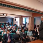 ADIYAMAN (PERRE) - Şeriban ÖZÇAKMAK - Kahta Mustafa Yardımcı Anadolu Lisesi'nde düzenlenen programda Kahta Belediye Başkanı Mehmet Can Hallaç, öğrencilere tecrübe ve hedef belirleme üzerine tavsiyelerde bulundu.