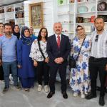 ADIYAMAN (PHA) - Selahattin ALPTEKİN – Adıyaman Halk Eğitim Merkezi bünyesinde, “Hayat Boyu Öğrenme Haftası” etkinlikleri kapsamında yıl boyunca düzenlenen kurslarda kursiyerler tarafından hazırlanan el emeği göz nuru ür...