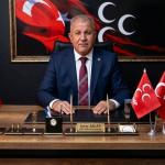 ADIYAMAN (PERRE) - (Berfin GÜRBÜZ) - Milliyetçi Hareket Partisi Kahta İlçe Başkanı Sıraç Aslan, görevini Bedir Çakmak'a devretti.