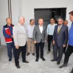 ADIYAMAN (PHA) - Adıyaman Valisi Osman Varol, yapımı devam eden Tarım ve Orman İl Müdürlüğü yeni hizmet binası inşaatında incelemelerde bulundu.