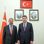 ADIYAMAN (PHA) - Mustafa KAMIŞ – AK Parti Teşkilat Başkan Yardımcısı ve Adıyaman Milletvekili Mustafa Alkayış, Kahta Adliyesi’ne 1.