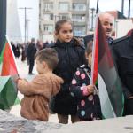 ADIYAMAN (PERRE) - Şeriban ÖZÇAKMAK - Adıyaman Filistin Dayanışma Platformu tarafından cuma namazı sonrası düzenlenen basın açıklamasında, İsrail'in Gazze başta olmak üzere bölgede sürdürdüğü saldırılar protesto edildi.