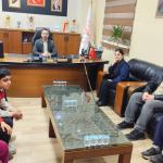 ADIYAMAN (PERRE) - Sibel TURAN- Adıyaman'ın Kahta ilçesinde, Kahta Mevlana Ortaokulu Özel Eğitim Sınıfı öğrencileri öğretmenleri eşliğinde Kahta Devlet Hastanesi'ni ziyaret etti.