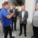 ADIYAMAN (PHA) - Adıyaman Valisi Osman Varol, yapımı devam eden Tarım ve Orman İl Müdürlüğü yeni hizmet binası inşaatında incelemelerde bulundu.