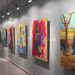 ADIYAMAN (PERRE) - Şeriban ÖZÇAKMAK - Kahta Fen Lisesi Resim Öğretmeni Rukiye Peyzo'nun solo sergisi, Kütüphane Haftası etkinlikleri kapsamında sanatseverlerle buluştu.