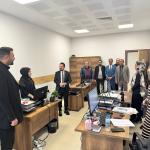 ADIYAMAN (PERRE) - Sağlık-Sen Adıyaman Şube Başkanı Yakub Çelik, beraberindeki yönetim kurulu üyeleriyle birlikte Adıyaman İl Sağlık Müdürlüğü'ndeki birimleri ziyaret ederek sağlık çalışanlarının talep ve isteklerini din...