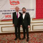 ANKARA (PHA) - Ankara’da emlak sektöründe faaliyet gösteren Nurullah Pektaş, Türkiye Emlak Federasyonu Başkanı Hacı Ali Taylan’ı ziyaret etti.