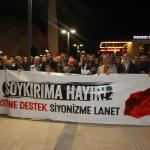 ADIYAMAN (PERRE) - (Şeriban ÖZÇAKMAK-Berfin GÜRBÜZ) - Gazze'ye insani yardım ulaştırmak amacıyla yola çıkan Küresel Sumud Filosu'na yönelik müdahaleye tepki göstermek amacıyla Adıyaman'da basın açıklaması düzenlendi.