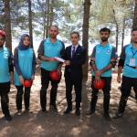 ADIYAMAN (PHA) - Adıyaman İl Sağlık Müdürlüğüne bağlı Ulusal Medikal Kurtarma Ekipleri (UMKE) tarafından gönüllü 25 kursiyerin katılımıyla 5 gün süren  teorik ve pratik eğitimin ardından gerçeği aratmayan tatbikat gerçek...