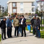 ADIYAMAN (PERRE) - Şeriban ÖZÇAKMAK - Adıyaman Belediye Başkanı Abdurrahman Tutdere, Yeni Mahalle'de yapımı tamamlanan Sırrı Süreyya Önder Parkı ile çevresinde sürdürülen asfalt çalışmalarını yerinde inceleyerek, parkın...