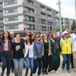 ADIYAMAN (PERRE) - Şeriban ÖZÇAKMAK-Berfin GÜRBÜZ - Adıyaman'da 1 Mayıs Emek ve Dayanışma Günü, Adıyaman Emek ve Demokrasi Platformu'nun düzenlediği etkinlikle kutlandı.