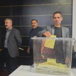 ADIYAMAN (PERRE) - Sibel TURAN- Adıyaman Esnaf ve Sanatkarlar Odaları Birliği Başkanlığı seçimi, ATSO Kongre Salonu'nda devam ediyor.