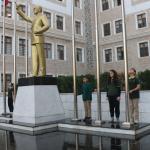 ADIYAMAN (PERRE) - Şeriban ÖZÇAKMAK - 24 Kasım Öğretmenler Günü, Adıyaman'da, Atatürk Anıtı'nda düzenlenen çelenk sunma töreniyle kutlandı.