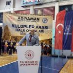 ADIYAMAN (PERRE) - Şeriban ÖZÇAKMAK - Adıyaman'da düzenlenen Kulüpler Arası Halk Oyunları Bölge Yarışması, 30 kulüp ve yaklaşık 600 sporcunun katılımıyla büyük coşkuya sahne oldu.