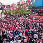 VAN (PHA) - CHP’nin “Millet İradesine Sahip Çıkıyor” mitinglerinin beşincisi Van’da düzenlendi.