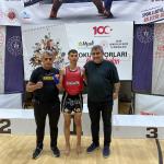 ADIYAMAN (PERRE) - Sibel TURAN-Uşak'ta 08-12 Mayıs 2026 tarihleri arasında düzenlenen 2025-2026 Eğitim ve Öğretim Faaliyeti kapsamındaki Okul Sporları Muaythai Yıldızlar Türkiye Şampiyonası'nda büyük bir başarıya imza at...