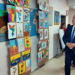 ADIYAMAN (PERRE) - Sibel TURAN- Adıyaman İl Millî Eğitim Müdürü Ali Tosun, Maarifin Kalbinde Çocuk etkinlikleri kapsamında Sarıharman İlkokulu ve ortaokulunu ziyaret etti.