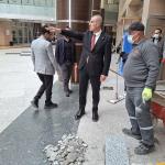 ADIYAMAN (PERRE) - Şeriban ÖZÇAKMAK - Adıyaman Eğitim ve Araştırma Hastanesi'nde eskiyen ve deforme olan zeminlerin yenilenmesine yönelik tadilat çalışmaları başlatıldı.