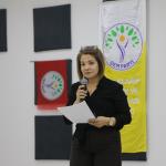 ADIYAMAN (PERRE) - (Şeriban ÖZÇAKMAK) - Adıyaman'da 'Barış ve Demokratik Toplum Buluşmaları' kapsamında halk buluşması gerçekleştirildi.