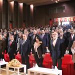 ADIYAMAN (PERRE) - (Sibel TURAN-Şeriban ÖZÇAKMAK) - Büyük Birlik Partisi (BBP) Genel Başkanı Mustafa Destici, partisinin Adıyaman programı kapsamında yaptığı konuşmada 6 Şubat depremlerinin ardından yürütülen yeniden inş...