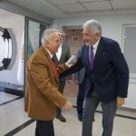 ADIYAMAN (PERRE) - Mustafa KAMIŞ - Ünlü gazeteci ve Sabah Gazetesi köşe yazarı Yavuz Donat, Kahta'ya gerçekleştirdiği ziyaret kapsamında Mehmet Can Hallaç'ı makamında ziyaret etti.