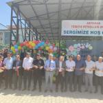 ADIYAMAN (PHA) - Adıyaman Türkiye Petrolleri Ortaokulu’nda yıl sonu Görsel Sanatlar ve Teknoloji Tasarım sergisi düzenlendi.