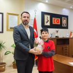 ADIYAMAN (PERRE) - Sibel TURAN- Adıyaman'ın Kahta ilçesinde, Kahta Mevlana Ortaokulu Özel Eğitim Sınıfı öğrencileri öğretmenleri eşliğinde Kahta Devlet Hastanesi'ni ziyaret etti.