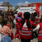 ADIYAMAN (PERRE) - Şeriban ÖZÇAKMAK-Berfin GÜRBÜZ-Sibel TURAN - 23 Nisan Ulusal Egemenlik ve Çocuk Bayramı kapsamında Adıyaman Üniversitesi tarafından düzenlenen "Çocuk Fest'26", renkli görüntülere sahne oldu.