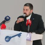 ADIYAMAN (PERRE) - (Berfin GÜRBÜZ) - Anahtar Parti Besni İlçe Kongresi, Adıyaman'ın Besni ilçesinde bir davet evinde gerçekleştirildi.