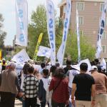 ADIYAMAN (PERRE) - Şeriban ÖZÇAKMAK-Berfin GÜRBÜZ - Adıyaman'da 1 Mayıs Emek ve Dayanışma Günü, Adıyaman Emek ve Demokrasi Platformu'nun düzenlediği etkinlikle kutlandı.
