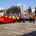 ADIYAMAN (PERRE) - Şeriban ÖZÇAKMAK-Berfin GÜRBÜZ - 23 Nisan Ulusal Egemenlik ve Çocuk Bayramı kapsamında Adıyaman'da düzenlenen törende, milli egemenliğin 106.